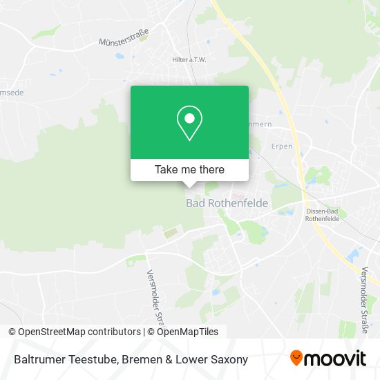 Baltrumer Teestube map