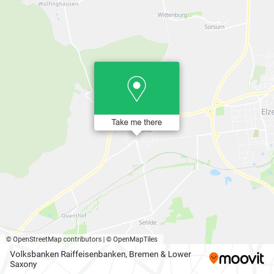Volksbanken Raiffeisenbanken map