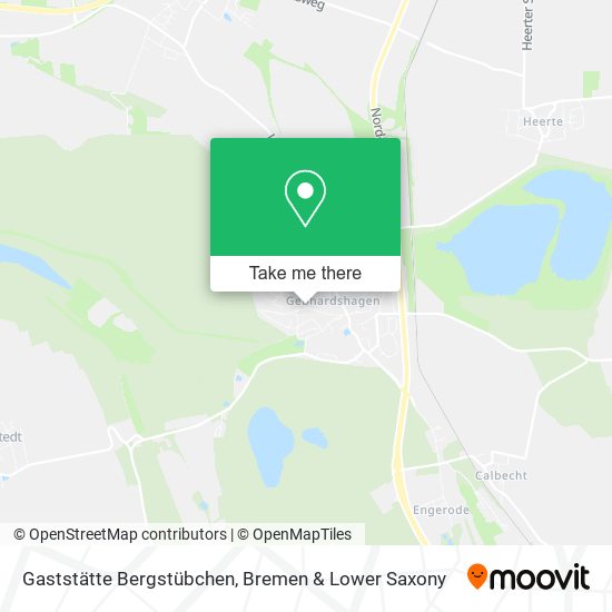 Gaststätte Bergstübchen map