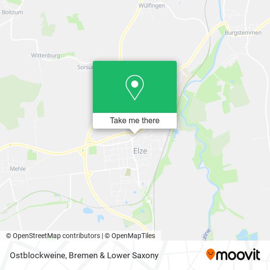Ostblockweine map