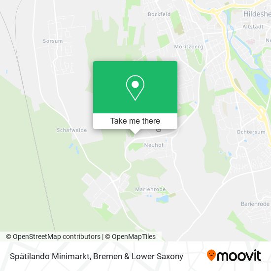 Spätilando Minimarkt map
