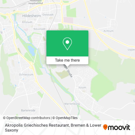 Akropolis Griechisches Restaurant map