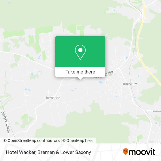 Hotel Wacker map