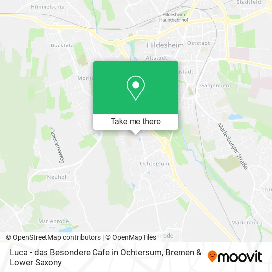 Карта Luca - das Besondere Cafe in Ochtersum