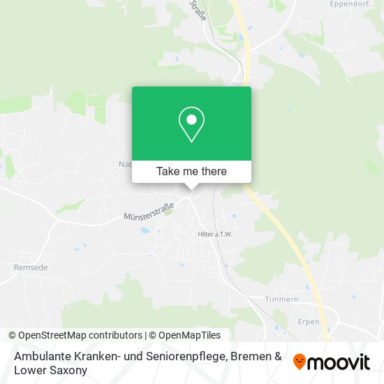 Ambulante Kranken- und Seniorenpflege map