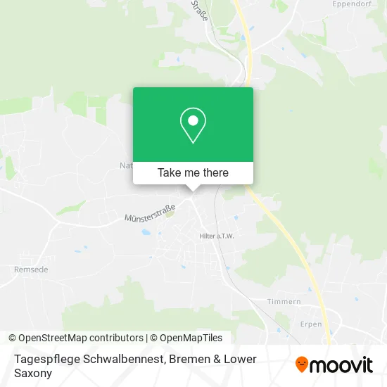 Карта Tagespflege Schwalbennest
