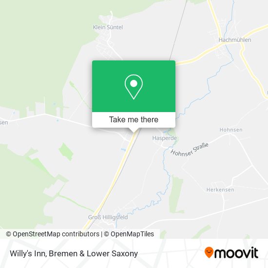 Willy's Inn map