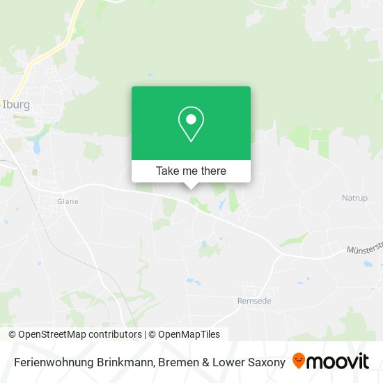 Ferienwohnung Brinkmann map