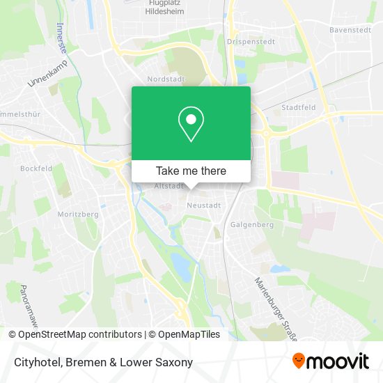 Cityhotel map