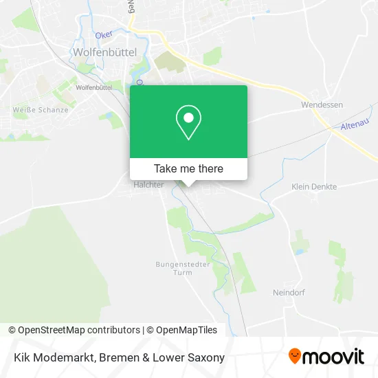 Kik Modemarkt map
