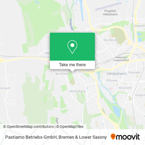 Pastiamo Betriebs-GmbH map