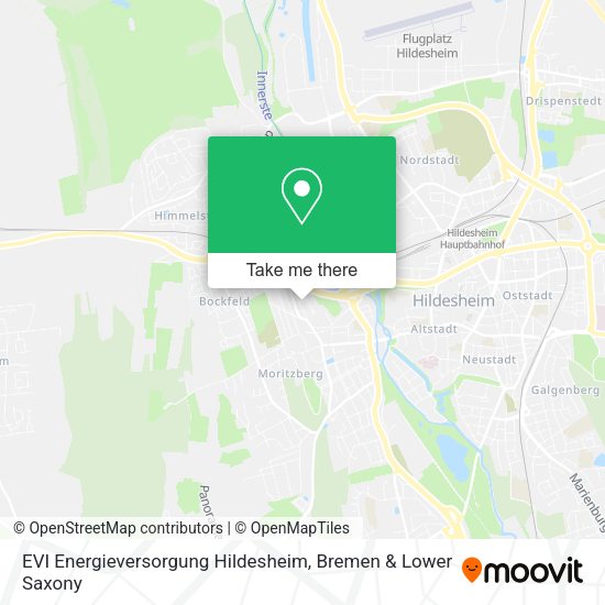 EVI Energieversorgung Hildesheim map