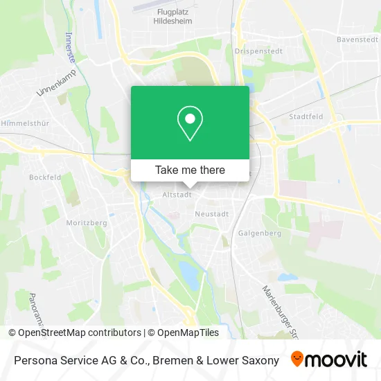 Persona Service AG & Co. map