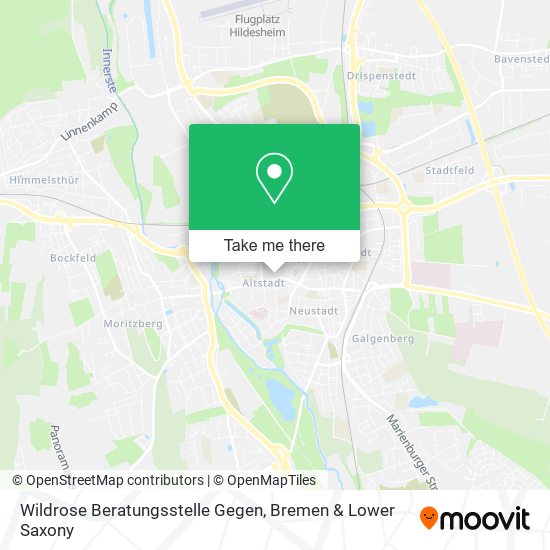 Wildrose Beratungsstelle Gegen map