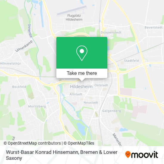 Wurst-Basar Konrad Hinsemann map