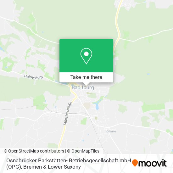 Osnabrücker Parkstätten- Betriebsgesellschaft mbH (OPG) map