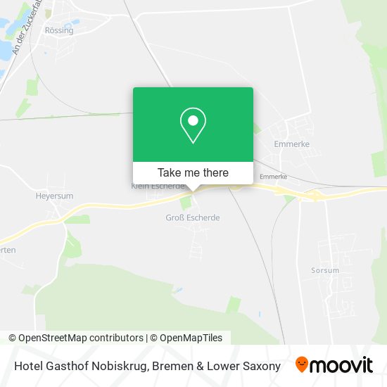 Hotel Gasthof Nobiskrug map