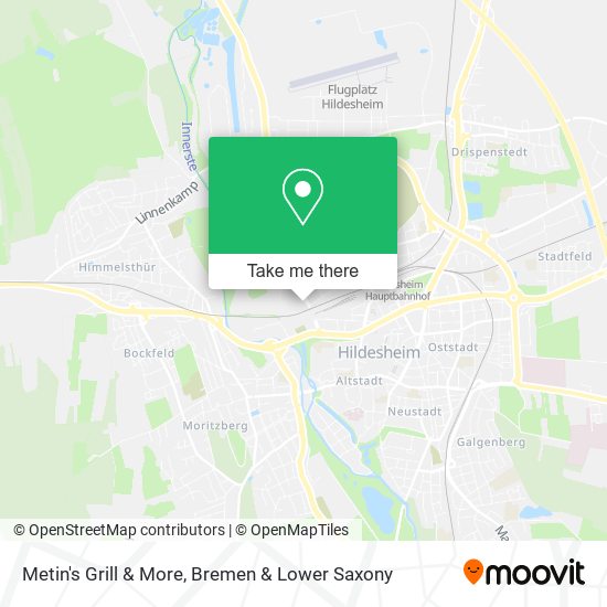 Metin's Grill & More map
