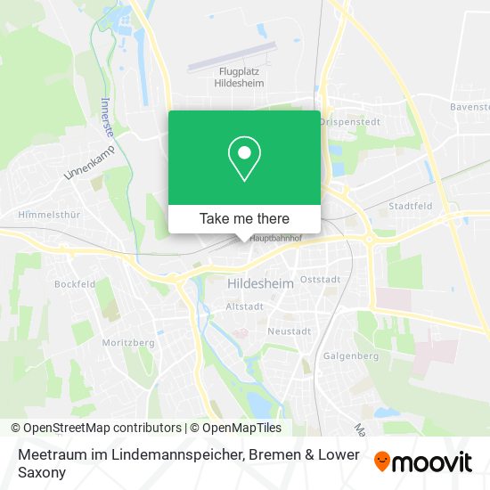 Meetraum im Lindemannspeicher map