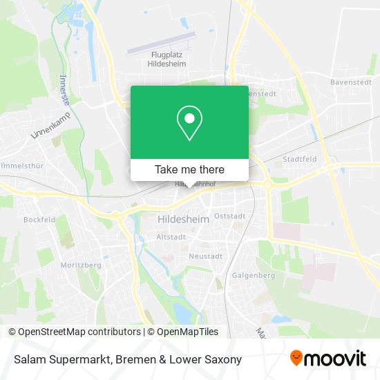 Salam Supermarkt map
