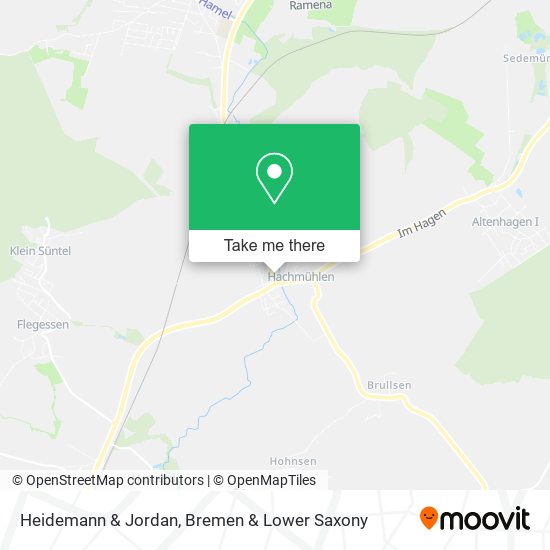 Heidemann & Jordan map