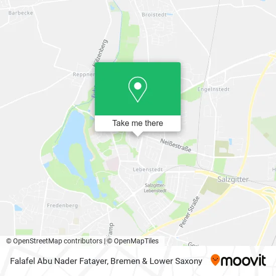 Карта Falafel Abu Nader Fatayer