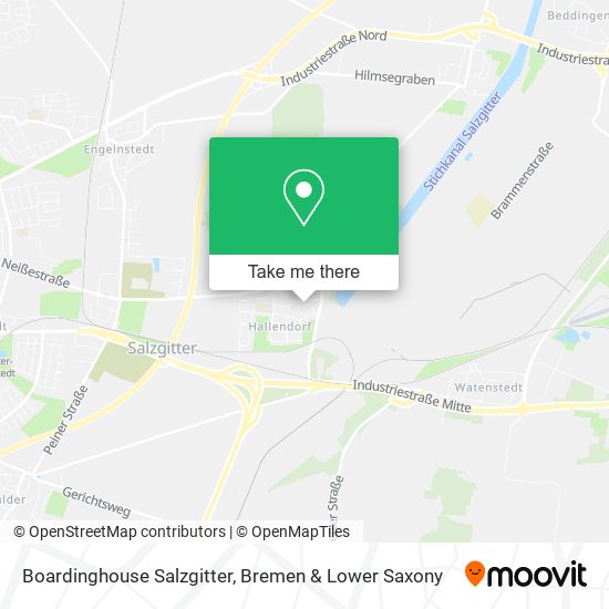 Boardinghouse Salzgitter map