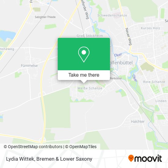 Lydia Wittek map