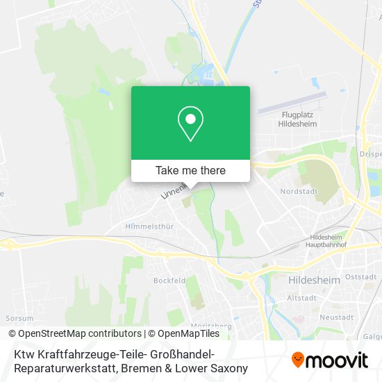 Ktw Kraftfahrzeuge-Teile- Großhandel-Reparaturwerkstatt map