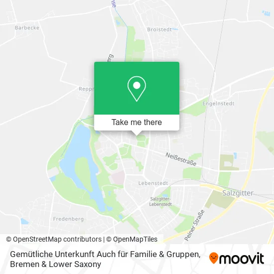 Карта Gemütliche Unterkunft Auch für Familie & Gruppen