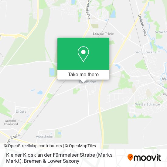 Kleiner Kiosk an der Fümmelser Strabe (Marks Markt) map