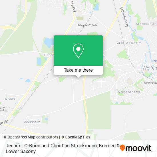 Jennifer O-Brien und Christian Struckmann map