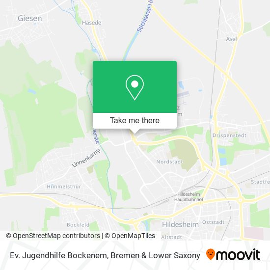 Ev. Jugendhilfe Bockenem map