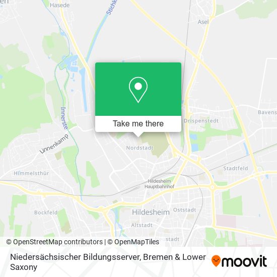 Niedersächsischer Bildungsserver map