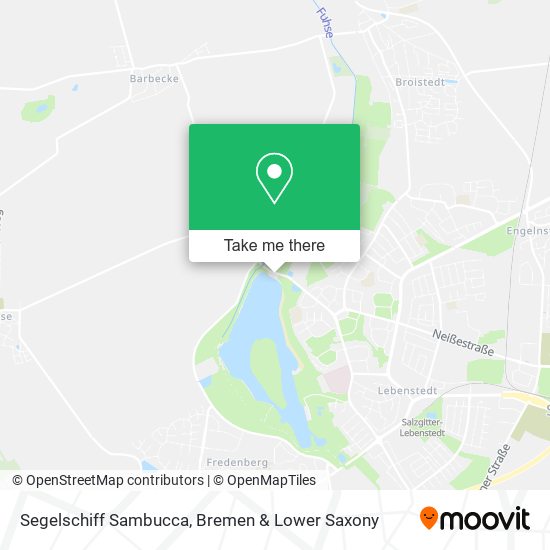 Segelschiff Sambucca map