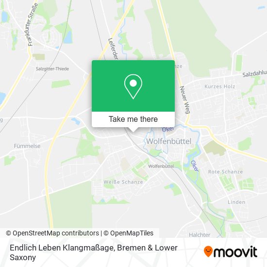 Endlich Leben Klangmaßage map