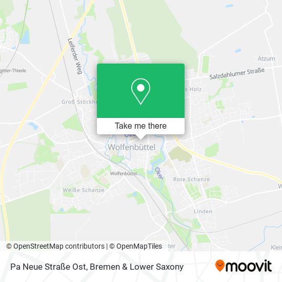 Pa Neue Straße Ost map