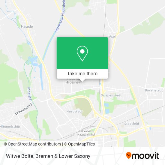Witwe Bolte map