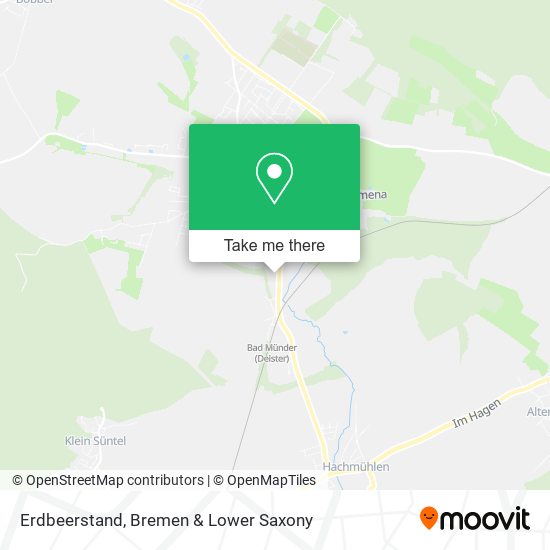Erdbeerstand map