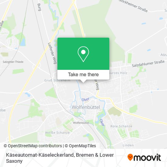 Käseautomat-Käseleckerland map