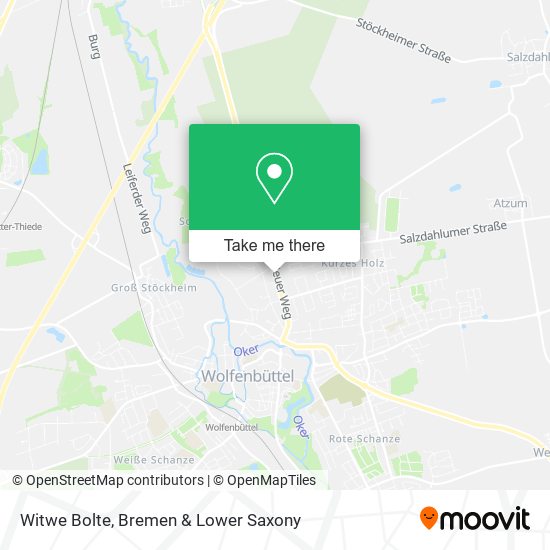 Witwe Bolte map