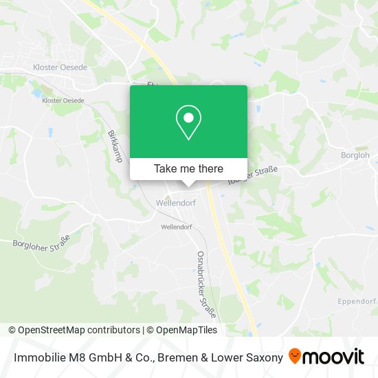 Immobilie M8 GmbH & Co. map
