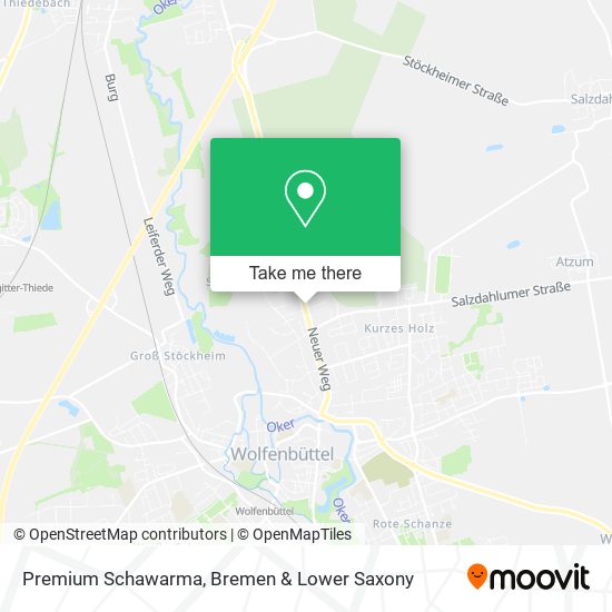 Premium Schawarma map