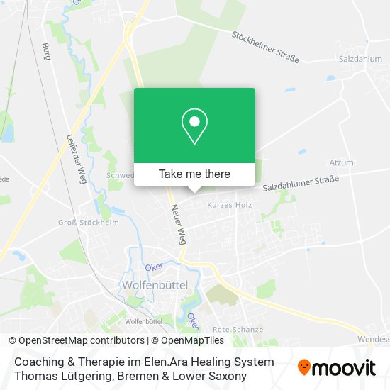 Coaching & Therapie im Elen.Ara Healing System Thomas Lütgering map
