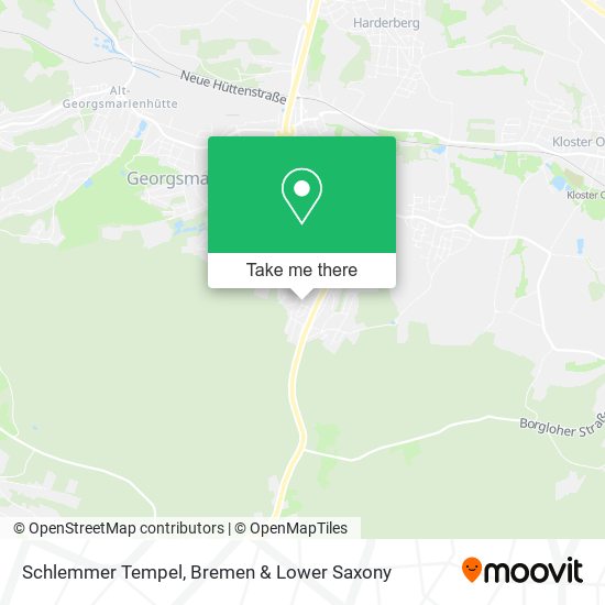 Schlemmer Tempel map