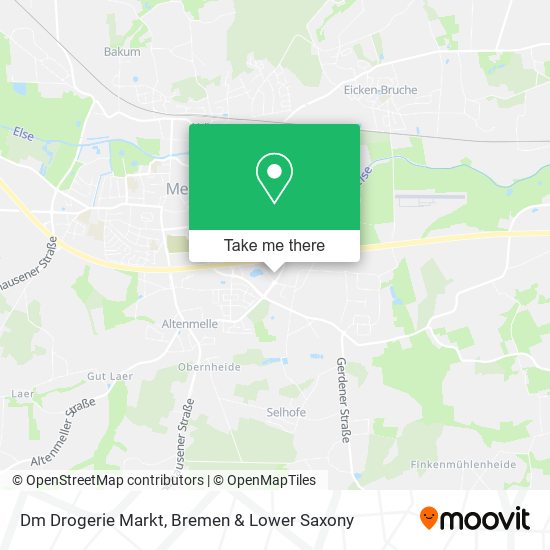 Dm Drogerie Markt map