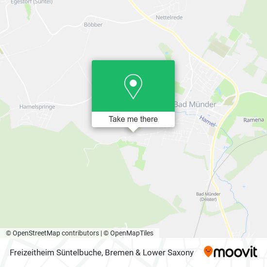 Freizeitheim Süntelbuche map