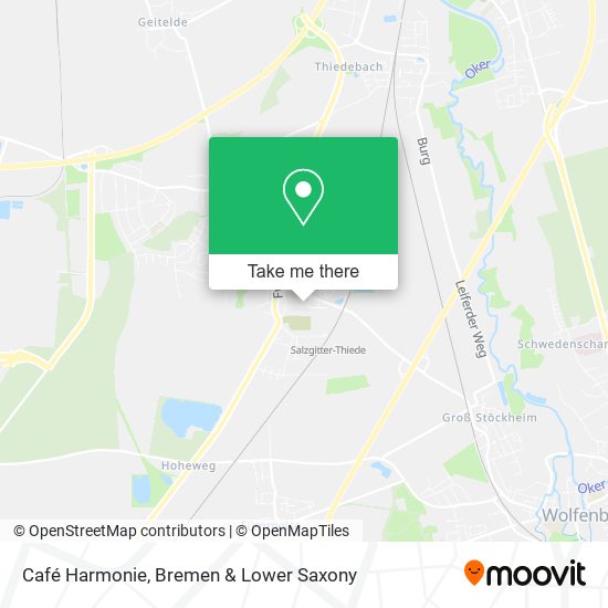 Café Harmonie map