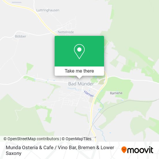 Munda Osteria & Cafe / Vino Bar map