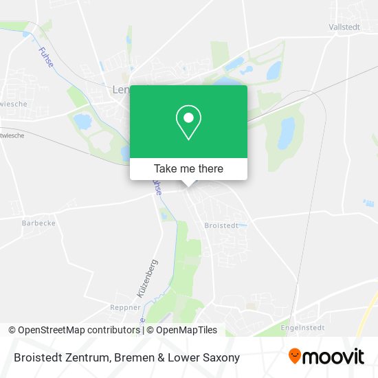 Broistedt Zentrum map